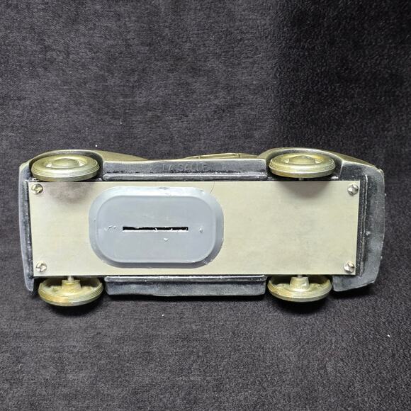 Vintage Diecast Brass Banthrico & Silver Tone La Salle Antique Car Coin Banks - Picture 8 of 11